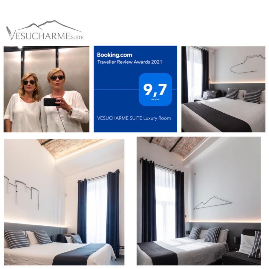 Vesucharme Suite Luxury Room Naples Exterior photo